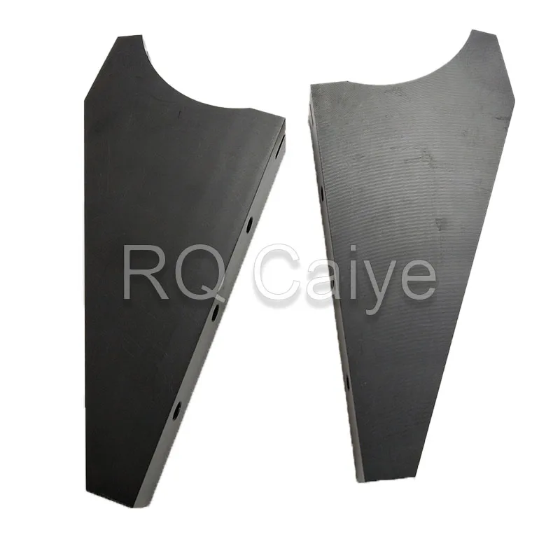 1Pair Komori Ink Duct End Blocks For Komori L440 Ink Hopper Baffle Triangle Plate Offset Printing Machine Spare Parts