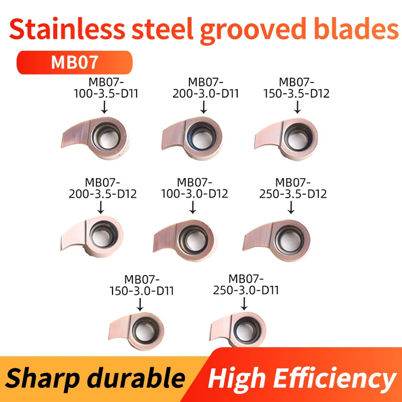 

VOKET comma blade MB07-100/200-3.0-D11 LF6018 stainless steel groove blade