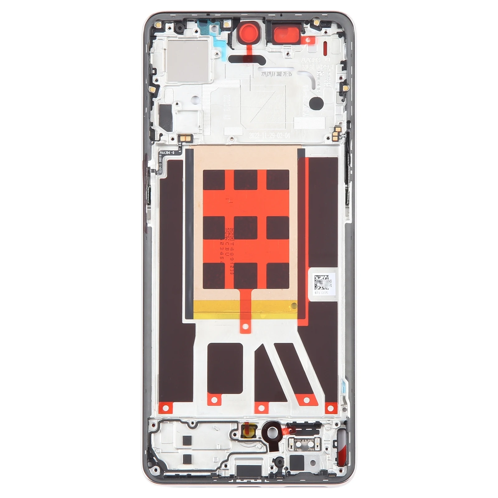 For OPPO Reno9 Pro Original Front Housing LCD Frame Bezel Plate Replacement Part