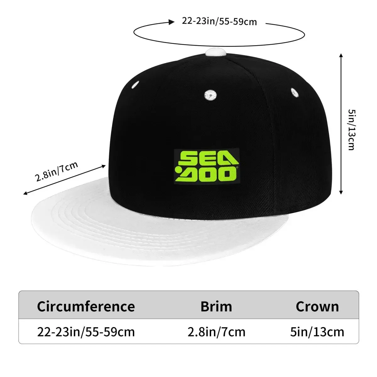 Unisex Baseball Hats Sea Doo Team Rxt Brt Marine Outdoor Streetwear Summer Sports Baseball Caps Hip Hop Cap Casquette