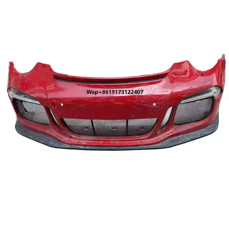 

Suitable for Porsche 991.1 Front Bumper Assembly Upgrade GT3 Front Bumper Body Kit Fog Light Grille