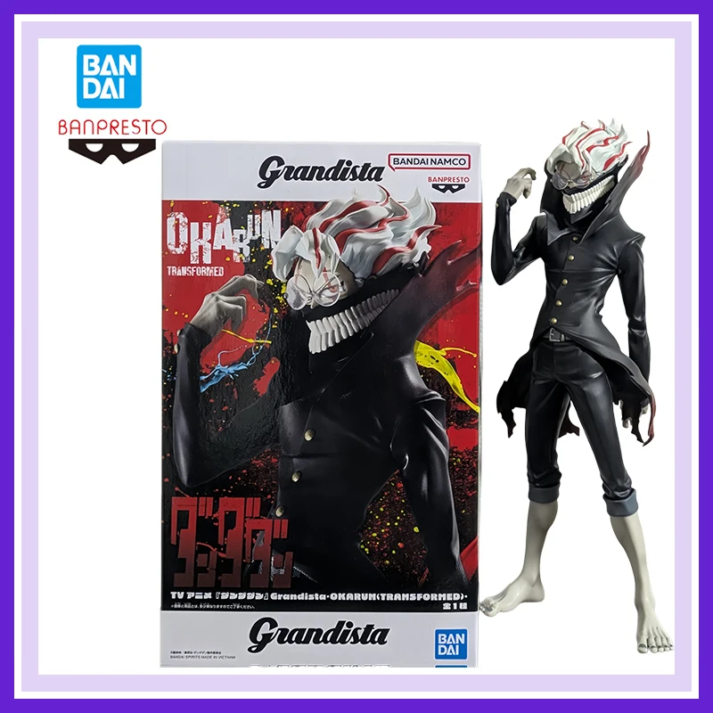 

Original Bandai Banpresto Dandadan Grandista Takakura Ken Okarun Transforme Anime Figure Model Gift Toy Ornaments Decoration