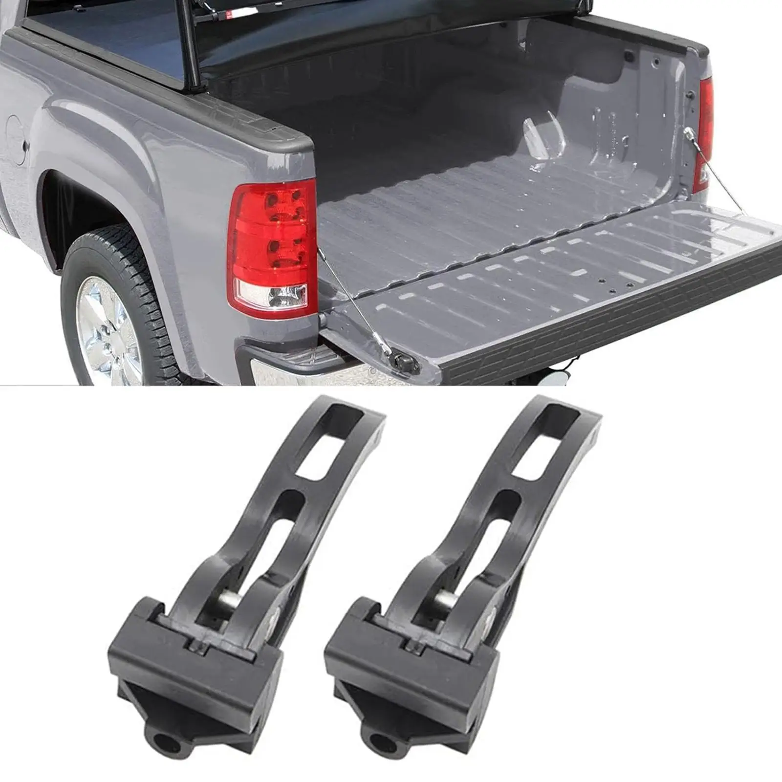 

Tonneau Cover Clamp Replacement High Performance Versatile Weather Resistant Car Trunk Lid Fastener Set Mounting Kit Accessories