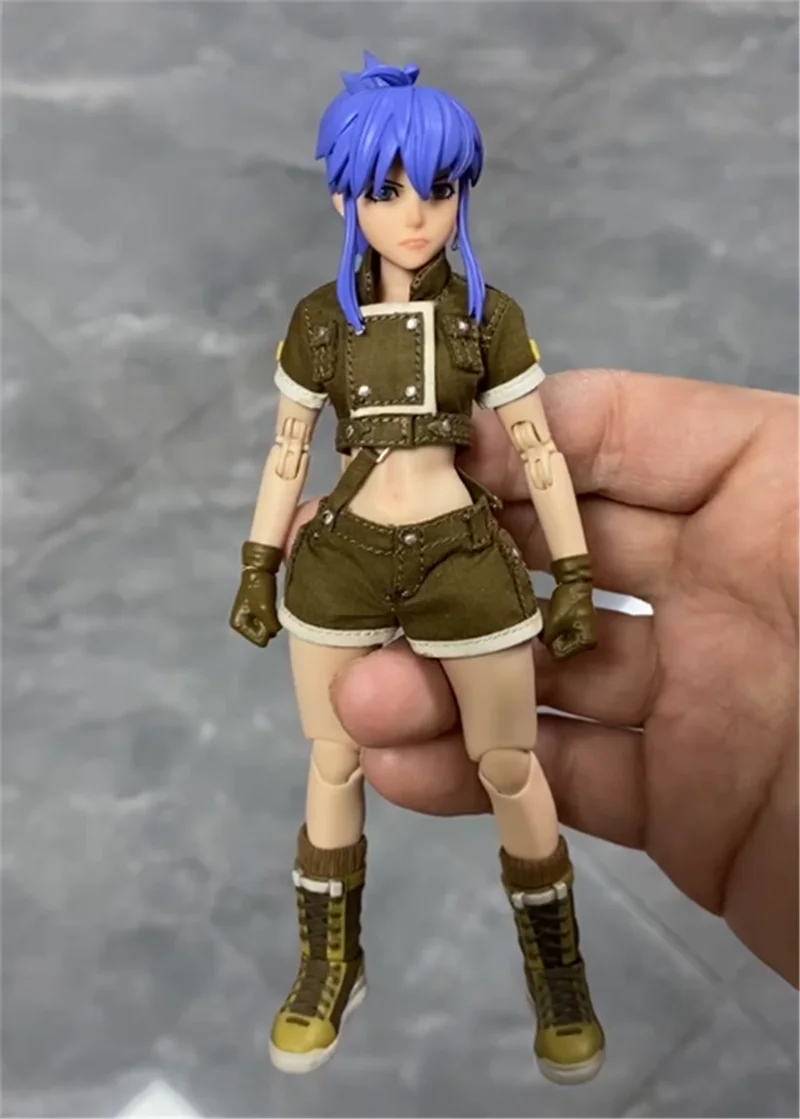 

TUNSHI STUDIO METAL SLUG TS-012 масштаб 1/12 женщина-солдат Лона 14,5 см полный набор Коллекционная фигурка модель куклы