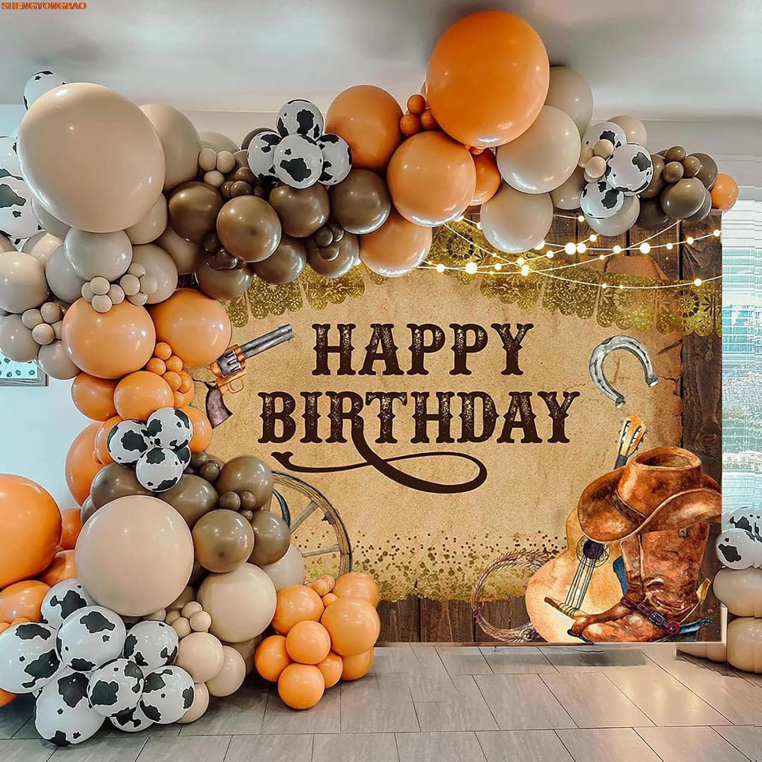 

Западный ковбойский конь фон для фотосъемки деревенская ферма деревянная дверь сарая детский декор для дня рождения Крытый фон для пастушки VF-03