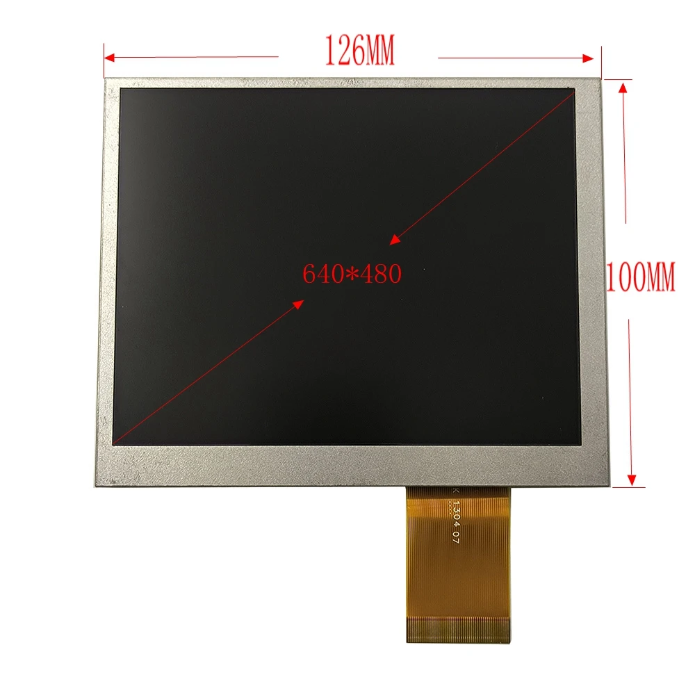 AT056TN52 V.3 640X480 5.6Inch 50Pins LCD Screen Display Monitor Panel VGA+AV Controller Driver Board