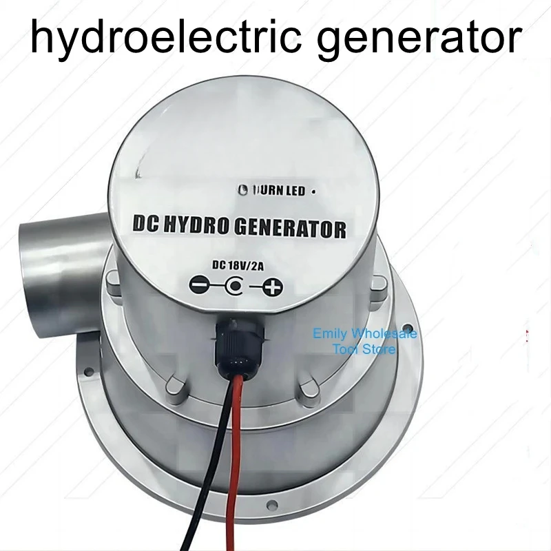 For 12V small hydroelectric generator outdoor portable water turbine high efficiency brushless DC micro hydroelectric generator