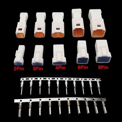 2/5 Sets JST JWPF Series 2/3/4/6/8Pin Male Female Housing Terminals Automotive Waterproof Connector JST02R-JWPF-VSLE JWPF-VSLE-S