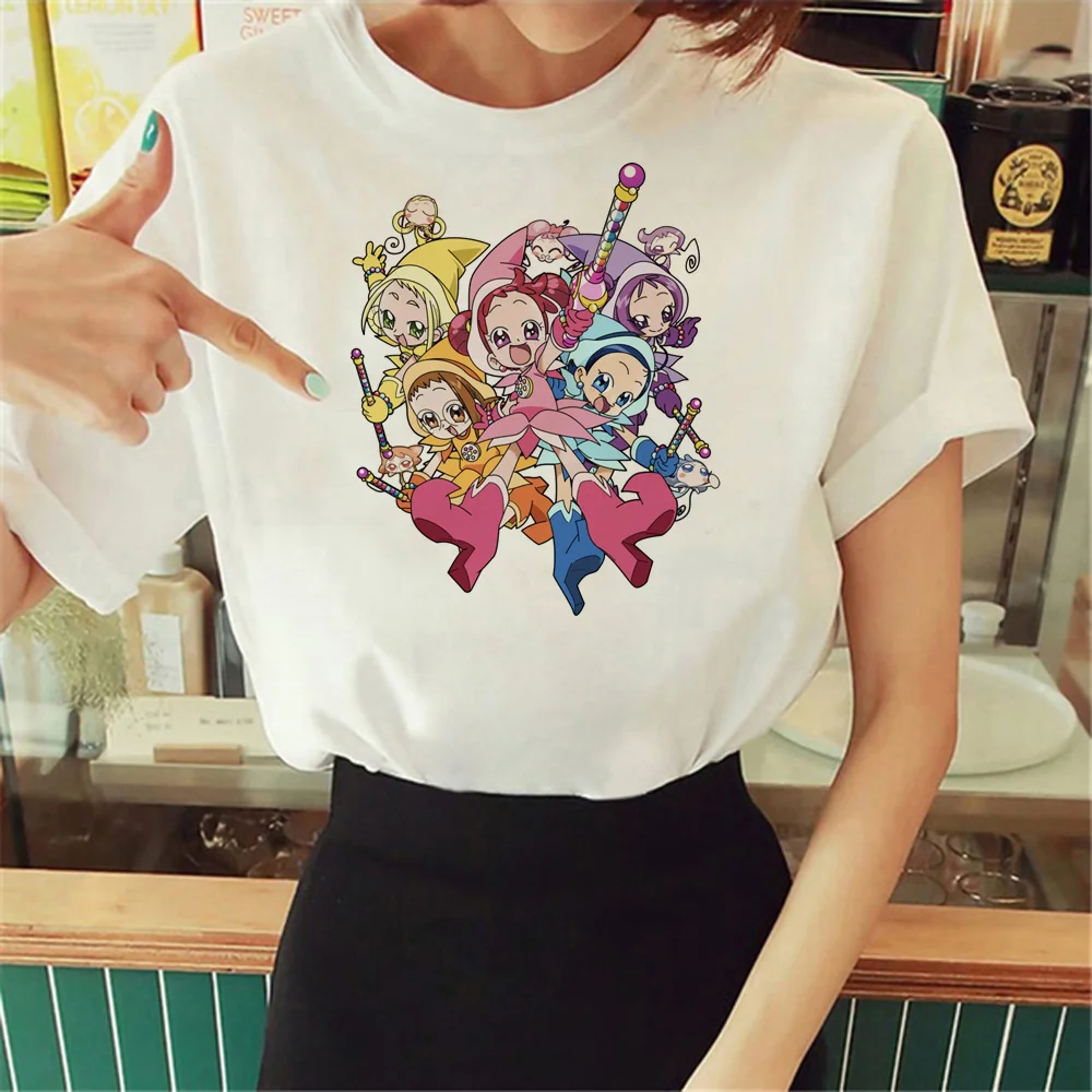 Ojamajo Doremi top donna designer graphic comic t shirt girl y2k graphic clothes