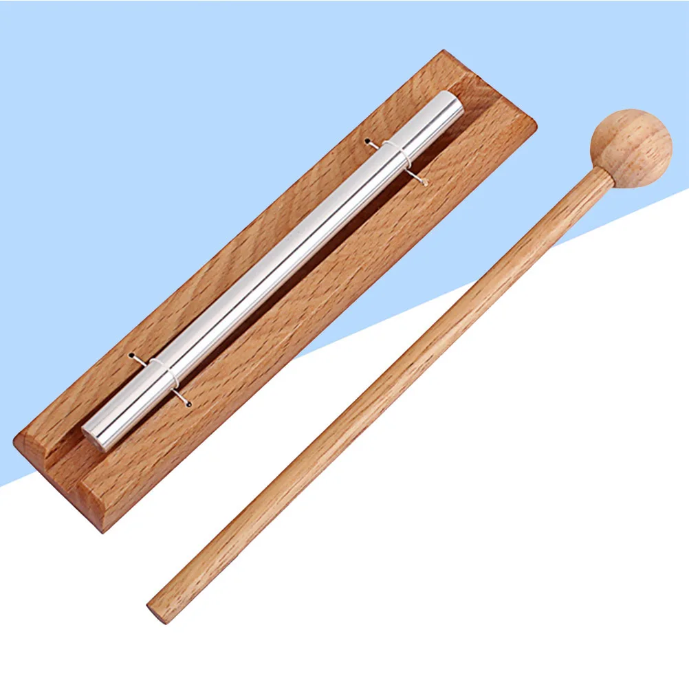 Carillon 1 ton, Instrument de musique de table, Durable, exquis, fin, poli, son clair, longue durée, fixation de corde coulissante au hasard pour tout-petits