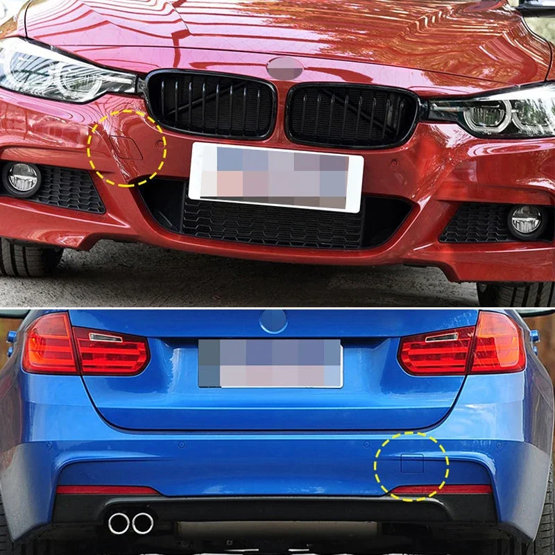 For BMW F30 F31 F35 M Sport Car Front Bumper Tow Hook Towing Eye Cover Cap Trailer Hauling Towing Auto Accessories 2012-2019