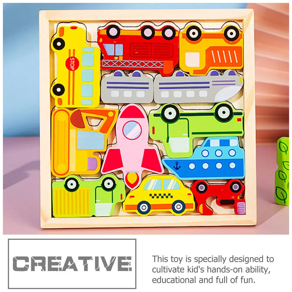 

Износостойкий развивающий интерактивный пазл для малышей: распознавание цветов, дорожные знаки, обучающие игрушки для детей