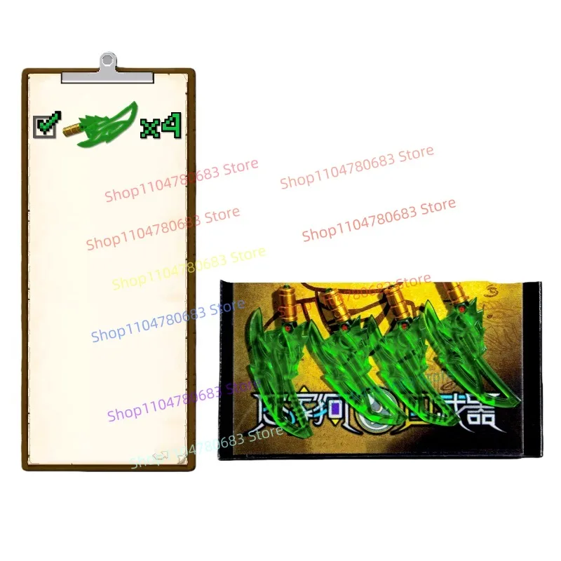 Moc blocos de construção faca suporte base acessório para mini figura modelo montagem, anime & tv personagem decoração brinquedo presente