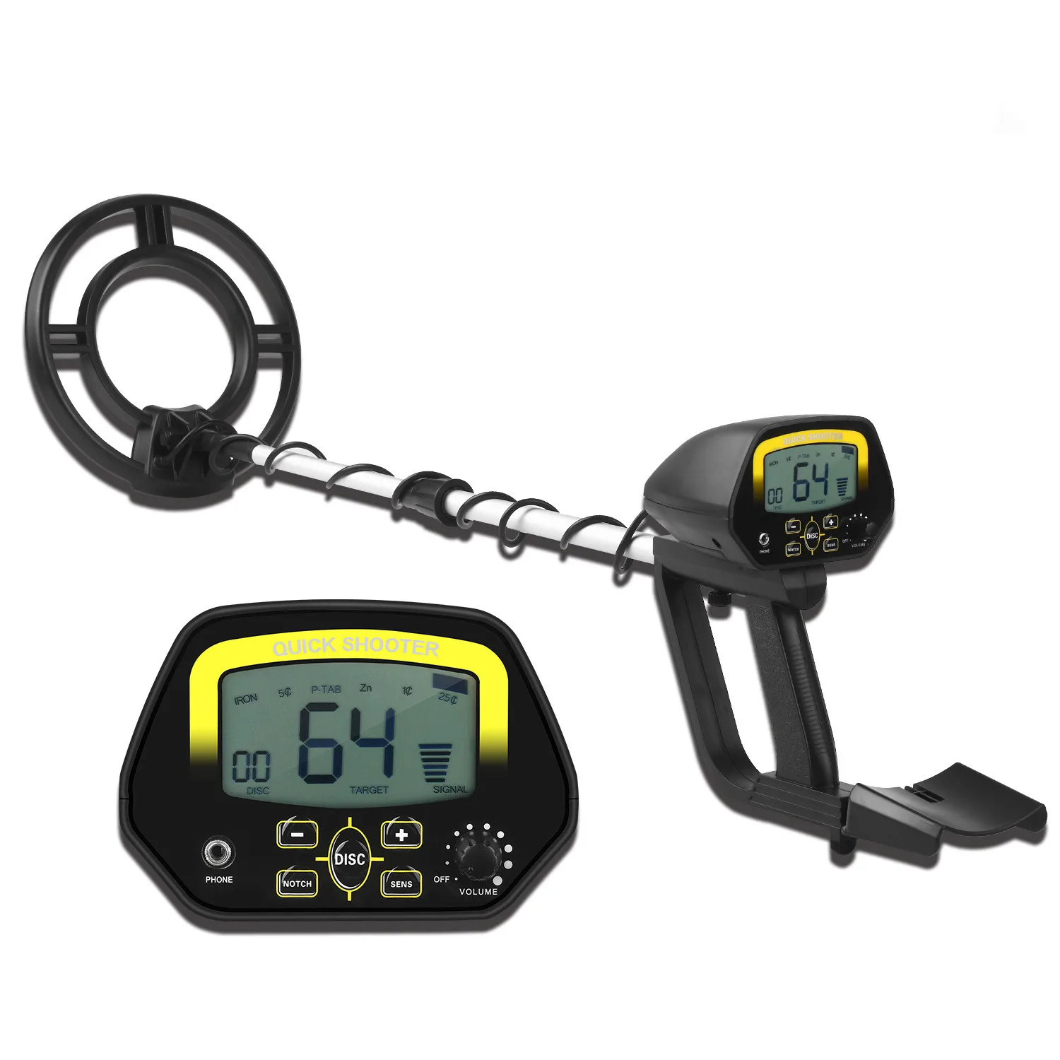 MD4060 Underground Metal Detector LCD Display Detector Outdoor Treasure Hunting