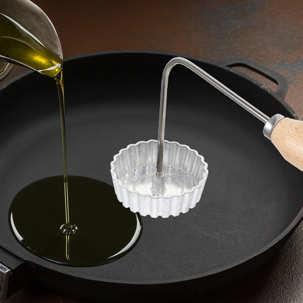 

Fried Snack Mold Kitchen Gadget Rust Proof Cooking Tool Shrimp Cake Oil Dumpling RadishCake Molds Food Mould Utensil