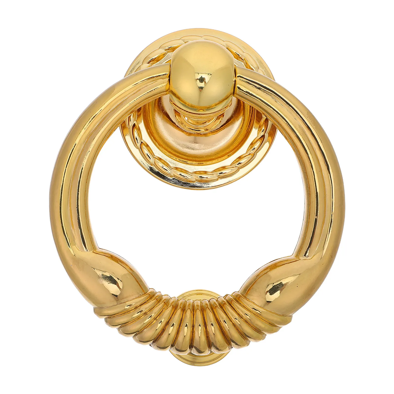 

Classical Round Ring Door Knocker Zinc Alloy Front Door Security Accessory Vintage Style Hotel House Exterior Decoration