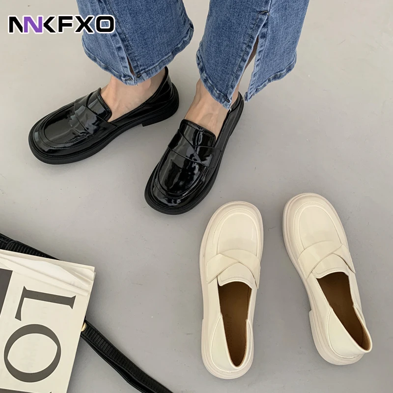 

Mary jane shoes loafers lolita shoes Japanese Student Shoes Girl Lolita Shoes JK Commuter Uniform Shoes Casual platform shoes