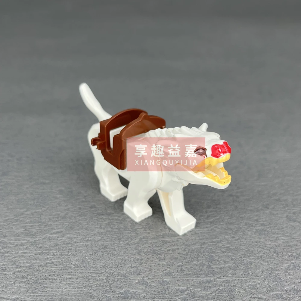 Single Animals Figures MOC Mounts Wolf Blocks Construction Bricks DIY Figure Model Building Blocks Toys for Children Kids Gifts