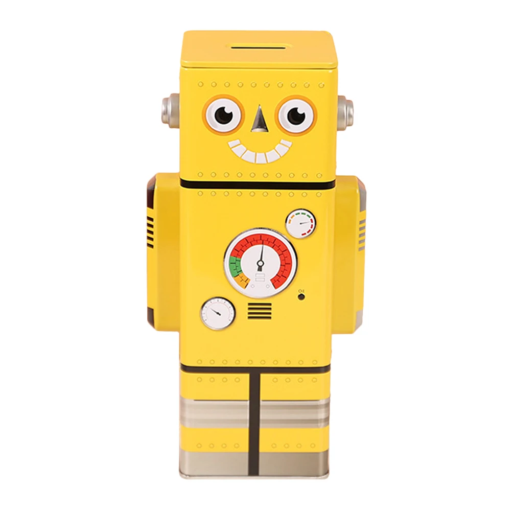 

Cute Piggy Bank for Girls Kids Gifts Robot Money Bank Smooth Surface Safe Toy Storage Decor Home Family