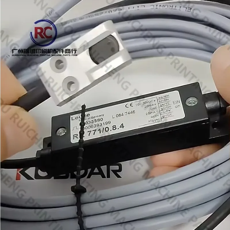 

1 Piece Sensor 10-30VDC 50033380 L0847446 RK771/0.8.4 Engetic Diffuse Sensor for KBA Printing Machine Rapida 105 106