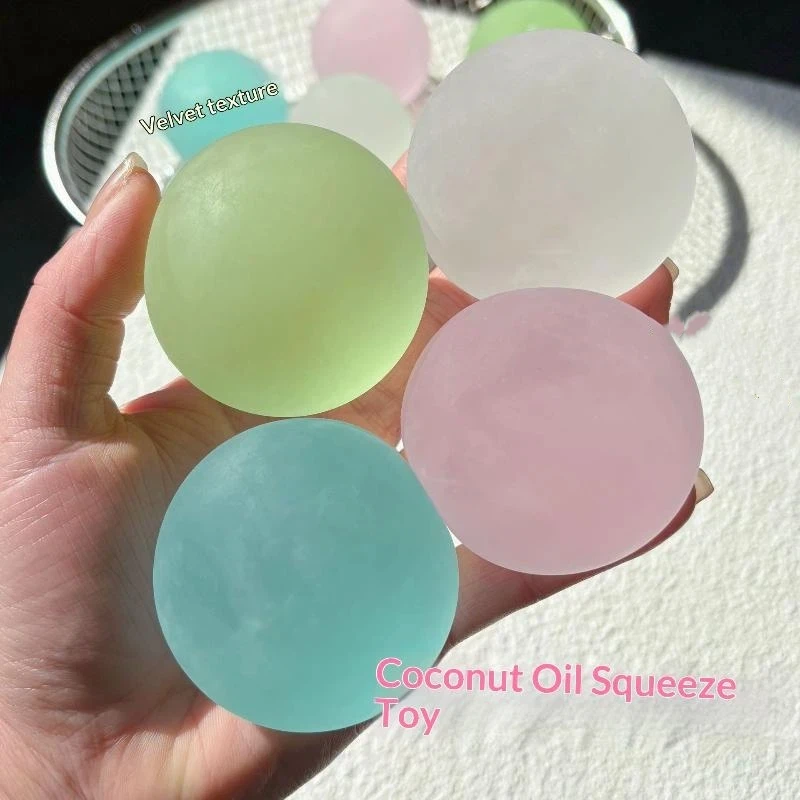 Maltose Anti Stress Squishy Toy Soft Mochi Sensory Fidget Decompression Prop for Kids Party Bag Fillers