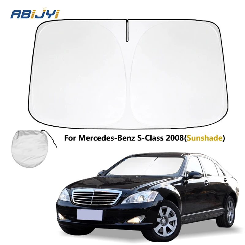 

For Mercedes-Benz S-Class 2008 New Car Windshield Sun Shade Reflector Sunshade Offers Protection Accessories