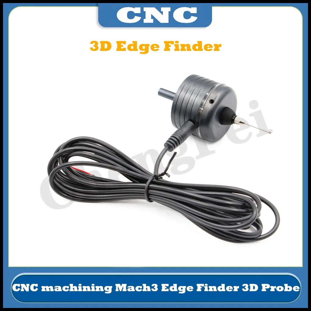 CNC V5 0,005μm Terbaru 3D Touch Probe Edge Finder untuk Menemukan Center Desktop CNC Probe Kompatibel dengan Mach3 dan Grbl