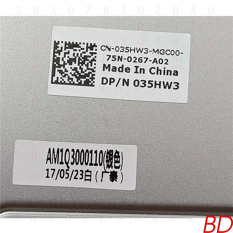L+ FOR Dell Inspiron 7000 7460 7472 7560 7572 035HW3 Bottom Base D Case Cover Shell