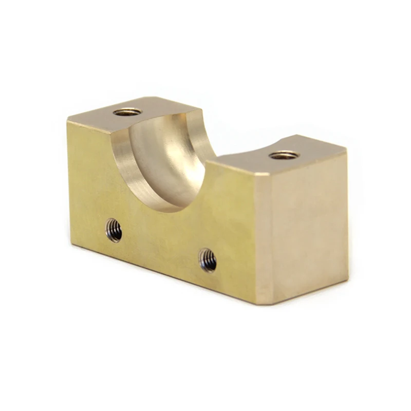 

Custom CNC Machining Brass Shaft Clamp for Machinery CNC Brass Parts custom CNC Lathe Brass Turning Parts
