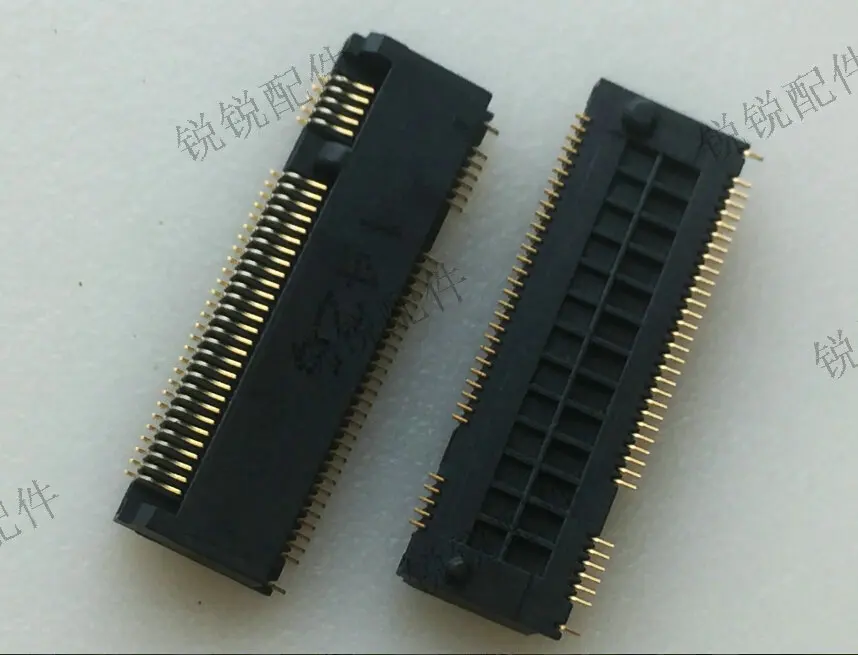 For NGFF SSD, Interface Socket, Notebook SSD Adapter Card Slot H3.0mm 69P Gold Plated Pin