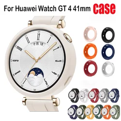 Case For Huawei Watch GT 4 41mm SmartWatch Wristbands Bracelet For Huawei GT4 41mm Band Silicone Various Color Case