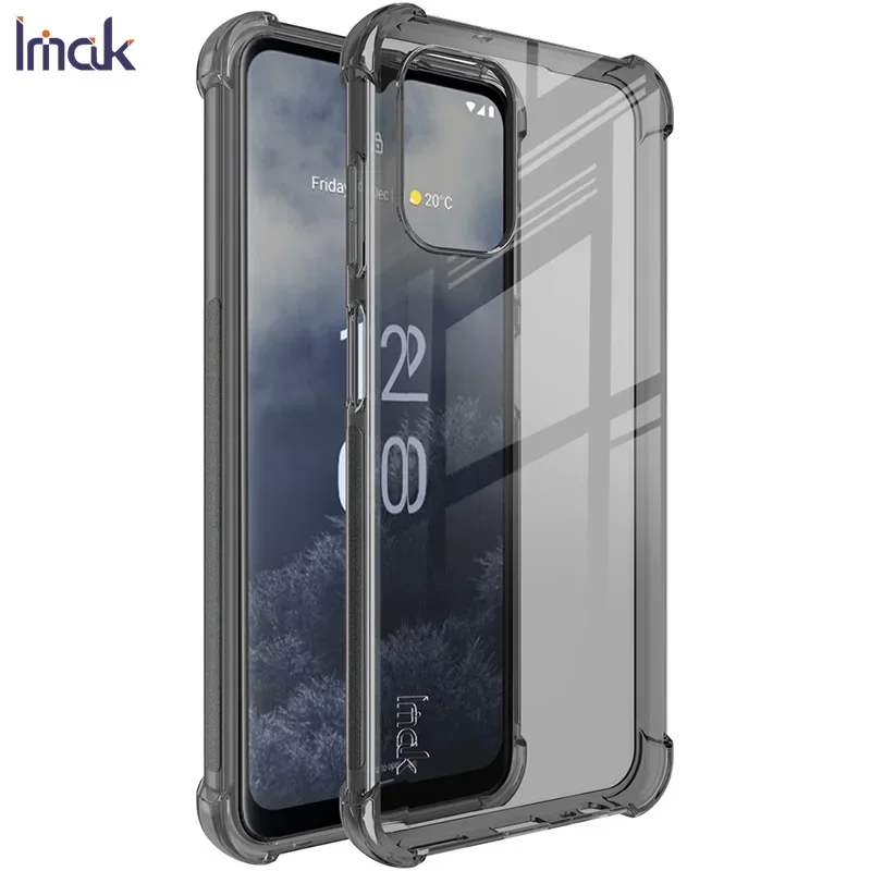 For Nokia G60 G42 G21 X 30 5G Crystal Case IMAK 360 Protect Bumper Back Shell Nokia G20 X30 60 G 21 20 Air Bag Phone Cover Capa