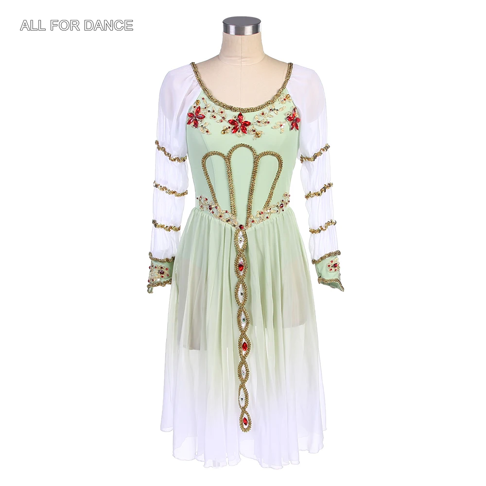 All For Dance Ballet Tutus 24048 Ballet Dance Costumes for Swan Lake Pas de Trois (Act I) Romantic Long Tutu
