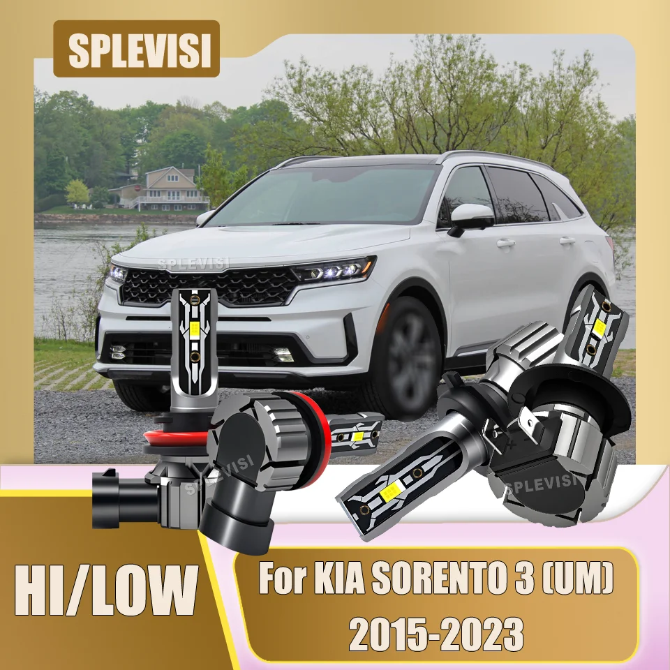 

Фара дальнего и ближнего света, 12 В, 60000 часов, длительный срок службы H7 H11 для KIA SORENTO 3 (UM) 2015 2016 2017 2018 2019 2020 2021 2022 2023