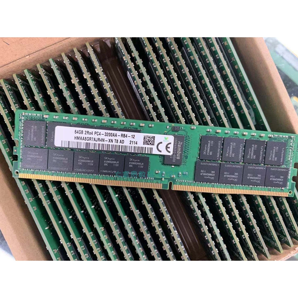 

1 шт. HMAA8GR7AJR4N-XN 64G 2RX4 PC4-3200AA REG ECC серверная память