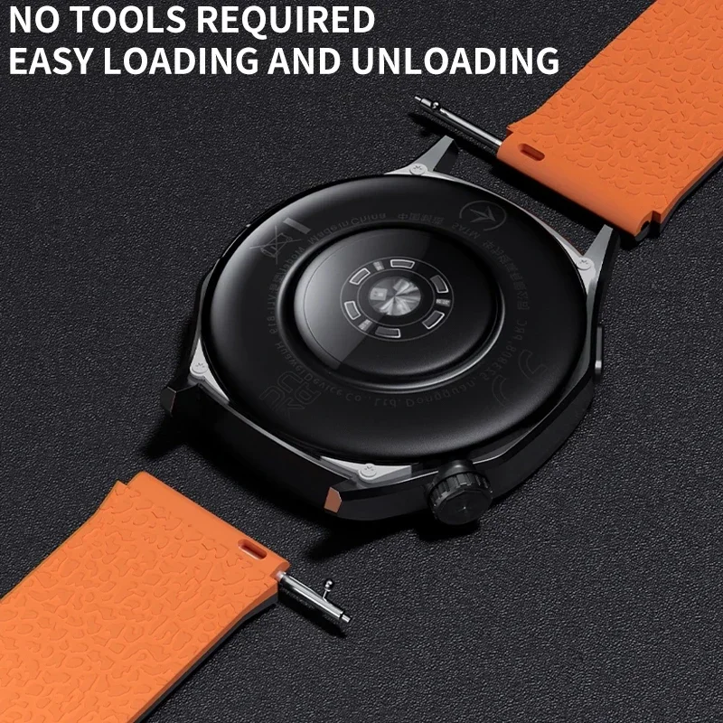 Pulseira magnética de silicone para huawei watch 5/4/gt5/4/3/2 pro 46mm pulseira samsung galaxy watch 7 6 5 4 40/44mm amazfit equilíbrio 2