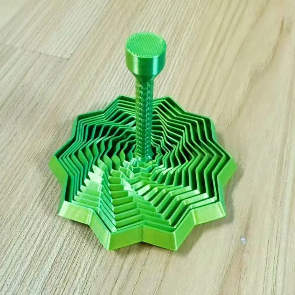 3D Printing Fractal Fidget Star Model Expanded Geometric Design Visual Illusion Hexagon S/M/L Creativity AntiAnxiety