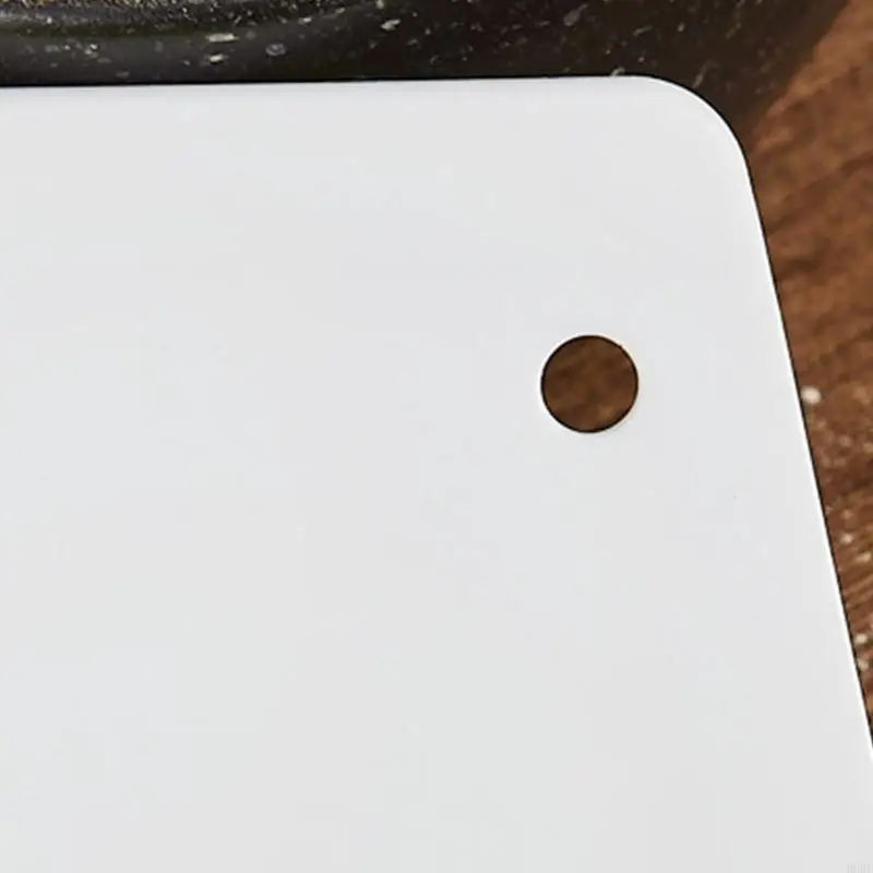 B0KC Plastic Dough Scraper Cream Smooth Cake Flour Spatula Cutter Knife Kitchen Baking Pastry Tools