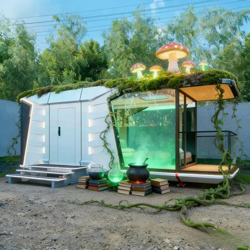 Steel Structure Folding Container House | Cost-Effective Prefab Unit for Site Accommodation and Camp Room