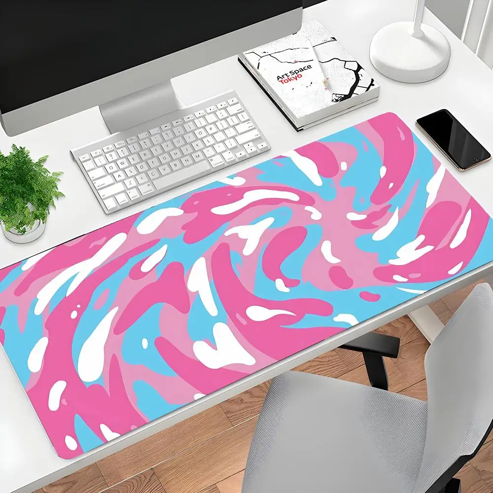 

Large Art Swirl Mouse pad Keyboards Gamers Decoracion Desk Mat Strata Liquid 900x400 Pad Computer Laptop Anime Keyboard Mat