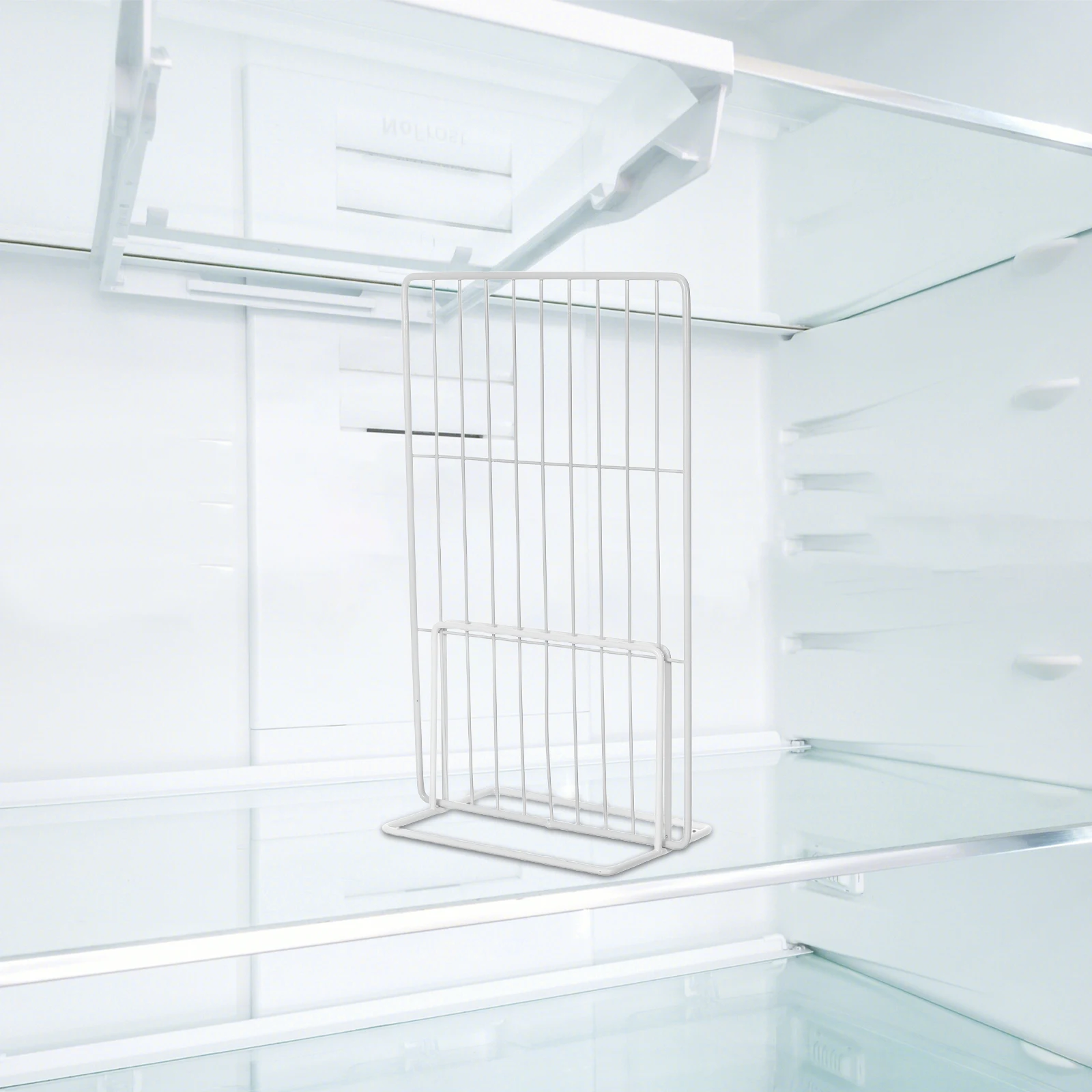 

2Pcs Freezer Supply 32-34cm Wide Closet Separators 29cm High Iron Wire Divider Fridge Mesh Shelf Separator Storage