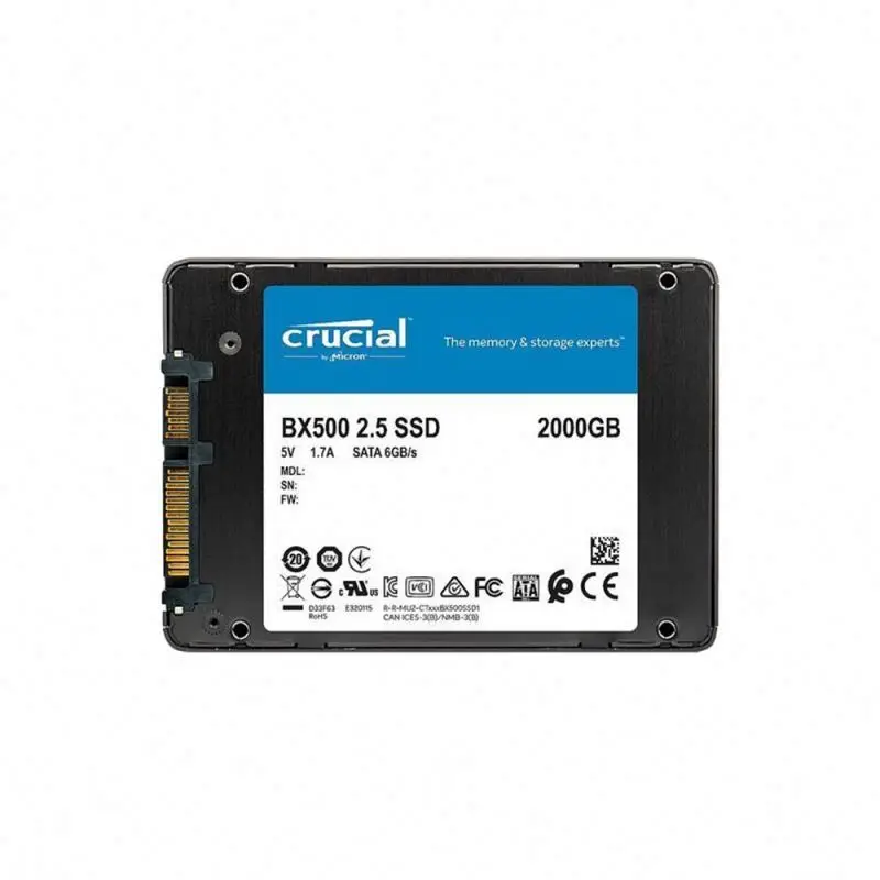 C Rucial P1 2TB M.2 2280 2000G NVME NAND NVMe PCIe Internal SSD CT2000P1SSD8