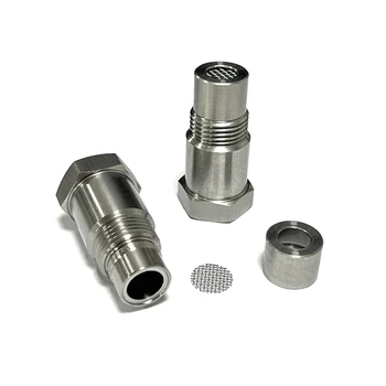 자동차 산소 O2 센서 어댑터 CEL 미니 촉매 O2 센서 스페이서 어댑터 M18X1.5 오류 커넥터 제거 O2 센서 스페이서 어댑터