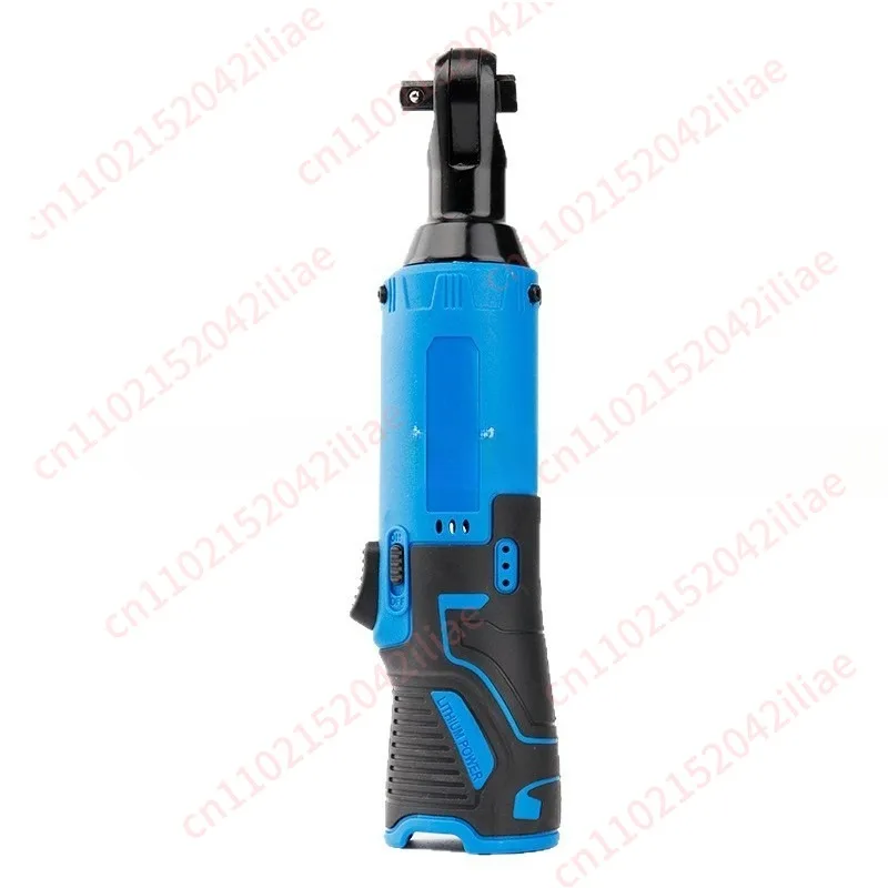 12V lithium battery ratchet wrench angular electric wrench car elbow wrench (bare metal)