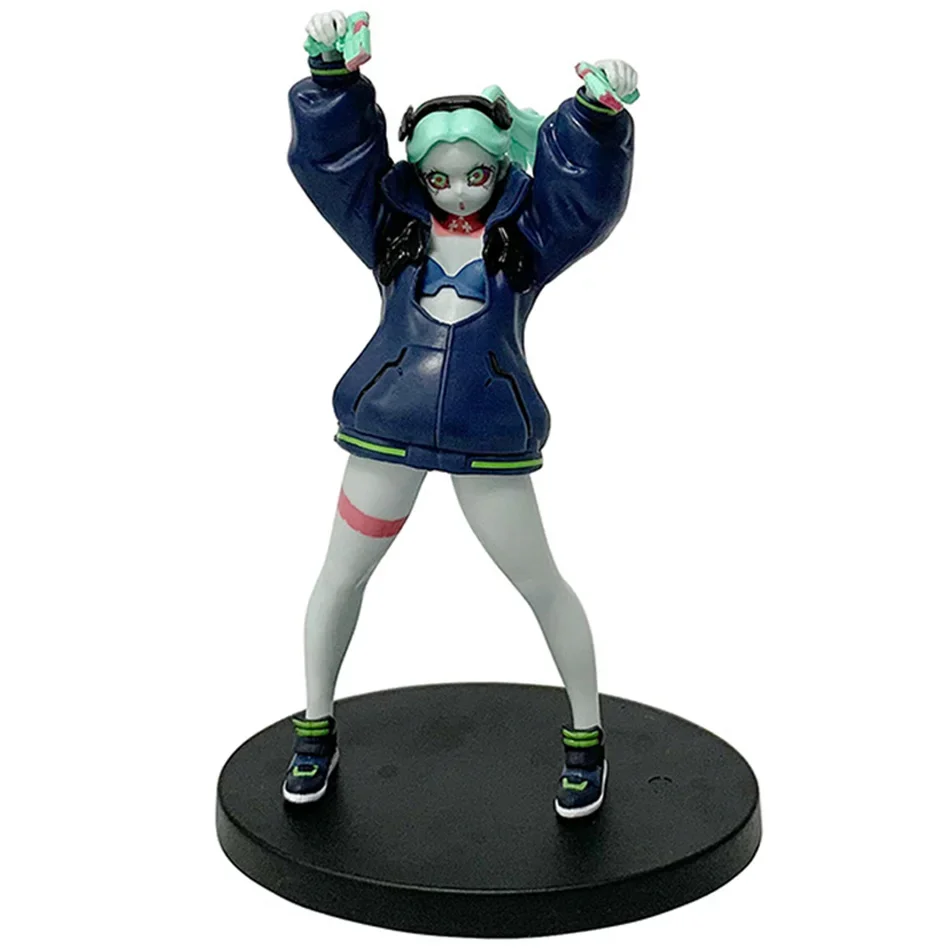 อะนิเมะเกม Cyberpunk: Edgerunners 17-22 ซม.Lucy Rebecca David Martinez moon Action Figure ของเล่นจี้ของขวัญวันเกิดคริสต์มาส