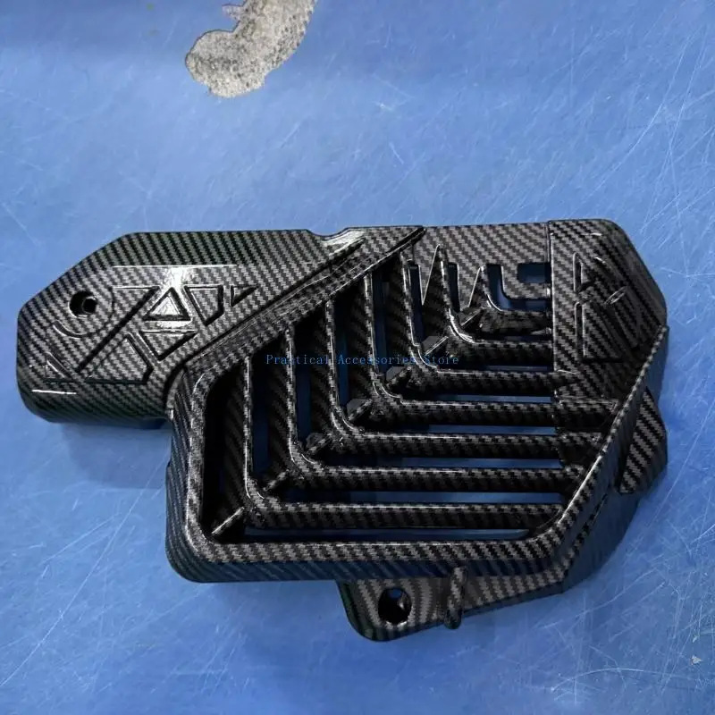 

U75E Fit Motorcycle Carbon Fiber Radiator Protector Guard Suitable For X-ADV160 Bikes Enhanced Cooling System Cover
