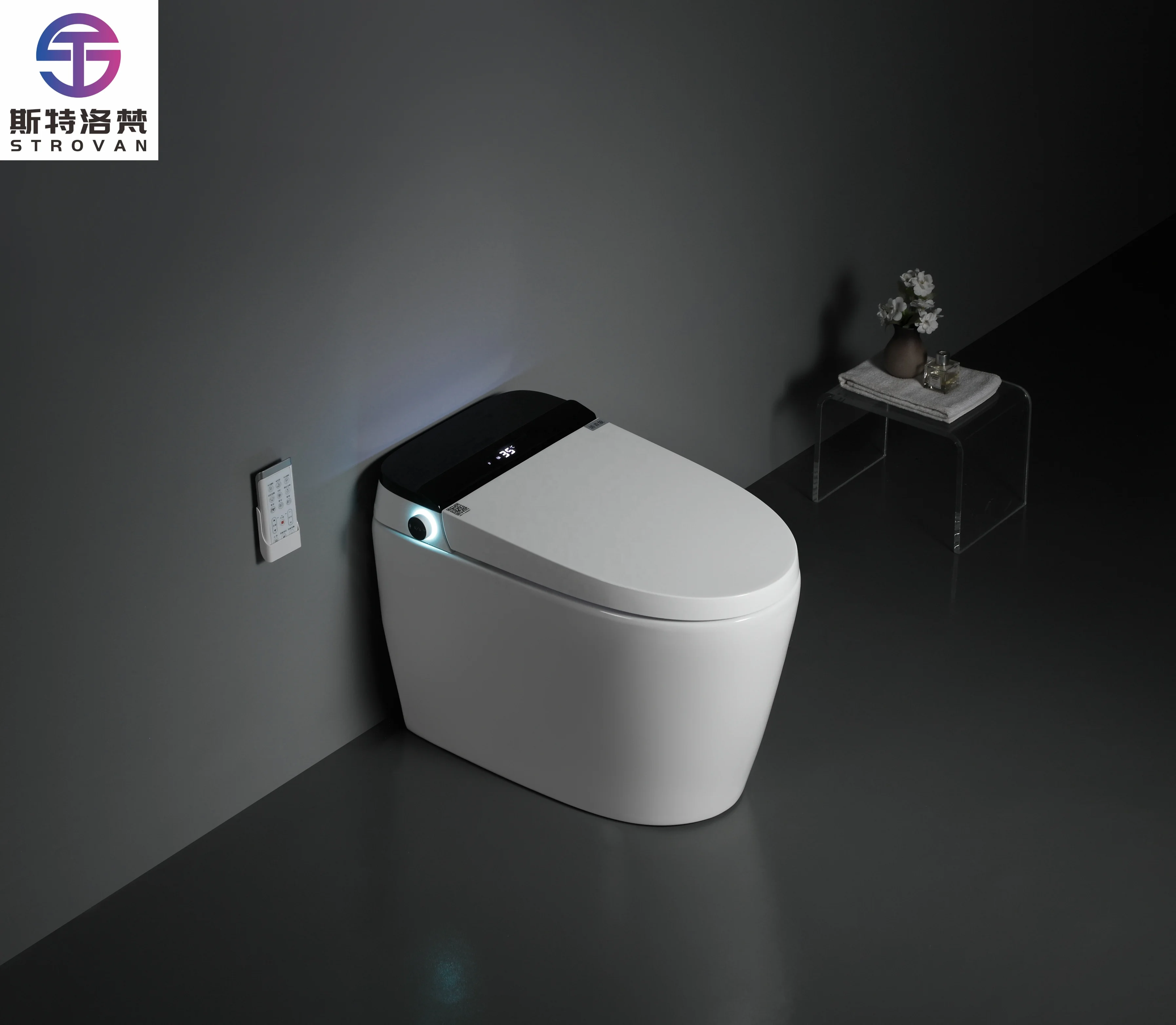 

ZXHK The New Listing Bidet Reviews Price P Trap Cover Smart Toilet Seat