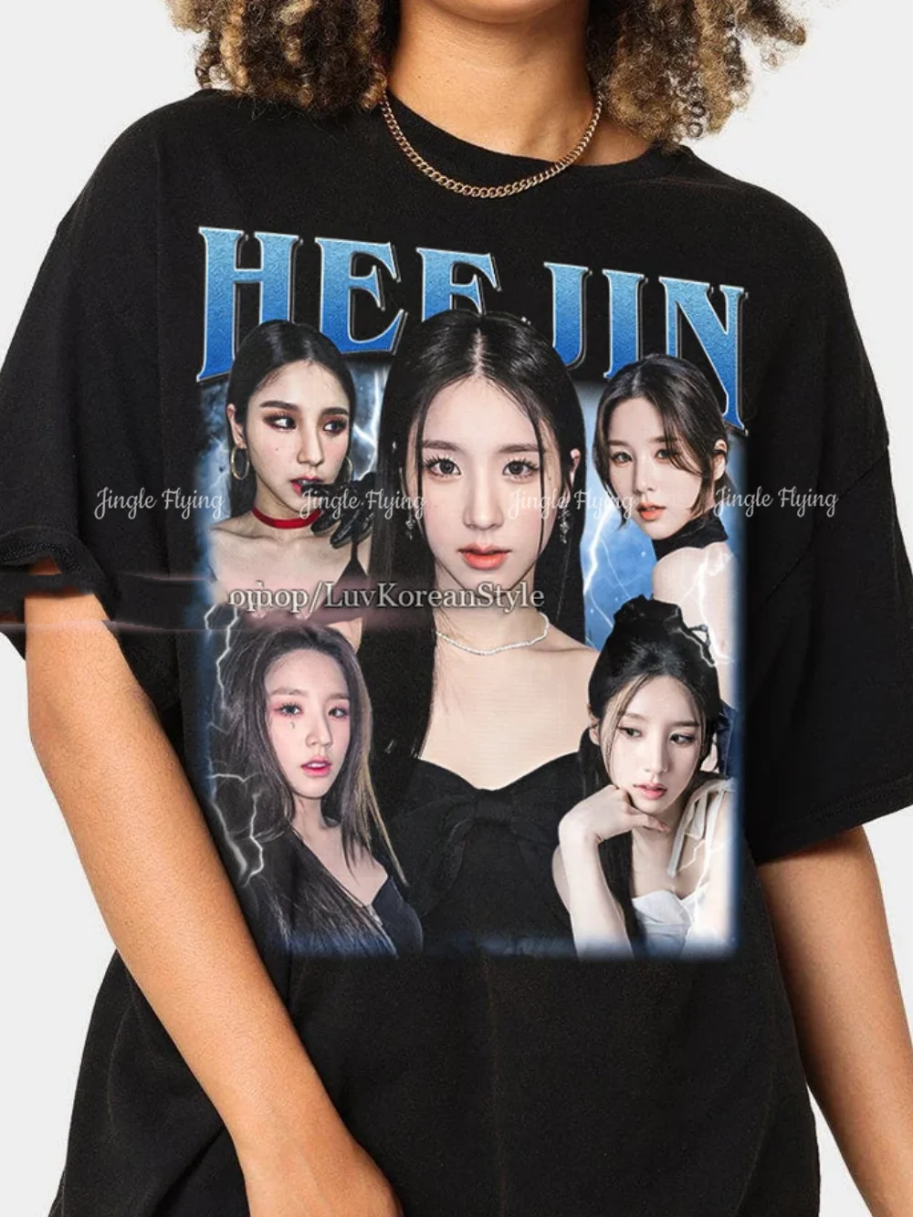 Maglietta unisex vintage limitata Heejin Loona Kpop