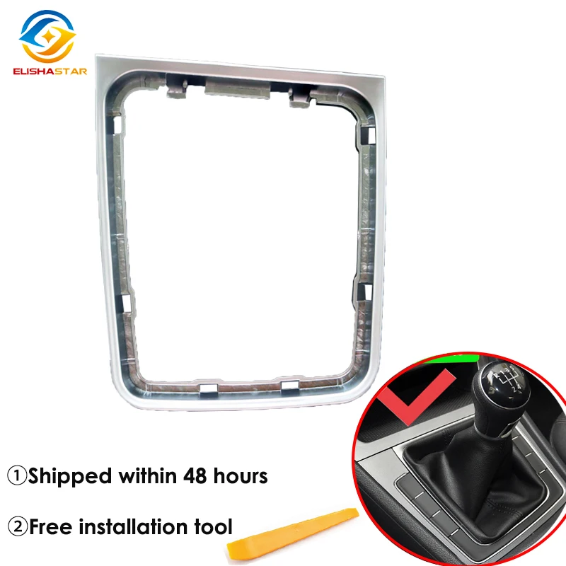 Pour VW manuel Golf 7 7.5 Golf R gauche conduite pommeau de levier cadre support cercle pommeau de levier de vitesse 5GG 713203