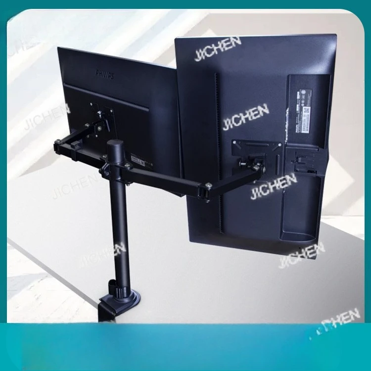 

Подставка для монитора с двойным экраном без перфорации Подставка для монитора 17-27 дюймов